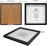 YiPinYin 10x10 Inch Photo Frame Set of 3 with Mount 8x8 Inch Display view 7