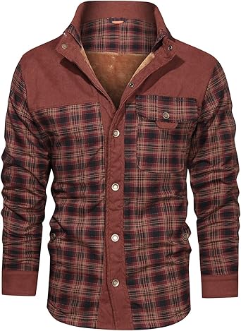 flannel winter jacket