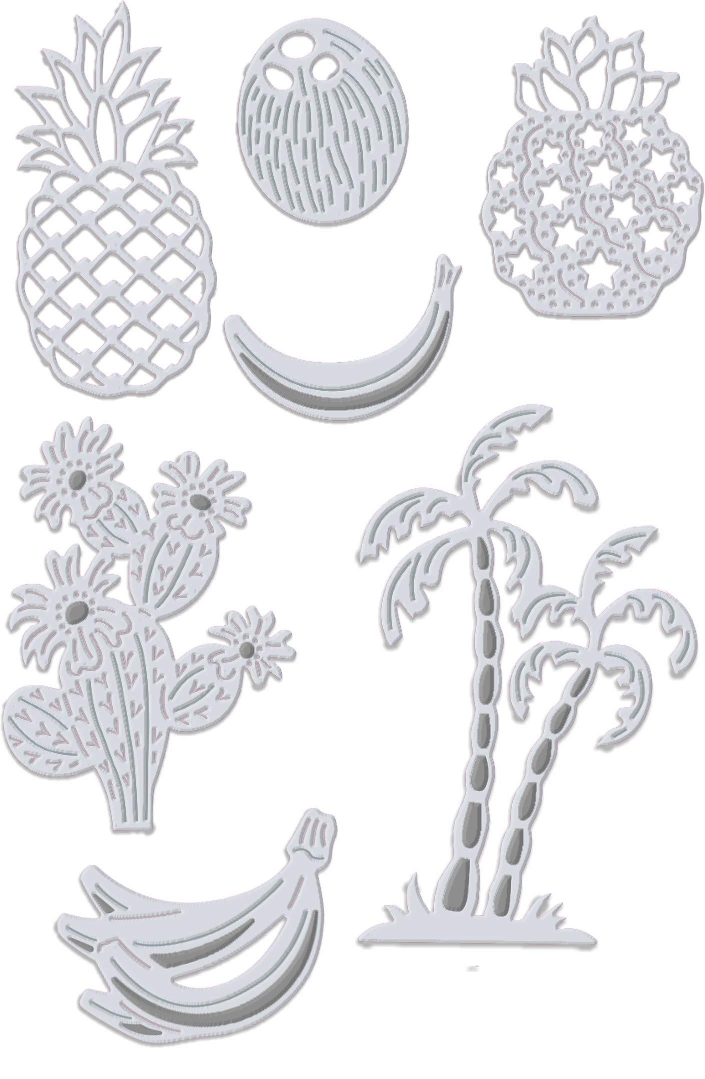 Sweet Dixie SDD467 Cutting Die, Metal, Grey, Large