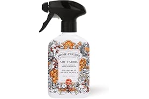 POO-POURRI Home-Pourri Air + Fabric Multi-Purpose Odor Freshener Spray, Grapefruit Lychee Vanilla, 11 Fl Oz - Vanilla and Grapfruit Lychee
