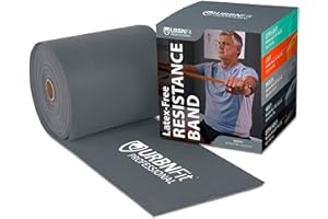 URBNFit Professional Resistance Bands - 25 Yards (75ft) Latex-Free Elastic Exercise Fitness Band Roll - No Scent, No Powder - Perfect for Physical Therapy & Rehab, Yoga, Pilates