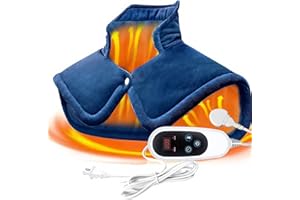 Heating Pad for Neck And Shoulders And Back, Valentines Day Gifts for Women Men Mom Wife, Heat Pad for Back, Multi Heat Setti