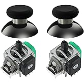 GuliKit TMR Magnetic Joystick Replacement Kit for Xbox Series X/S Controller,Anti-Drift Stick Repair Module with Thumbstick Caps, Soldering Required