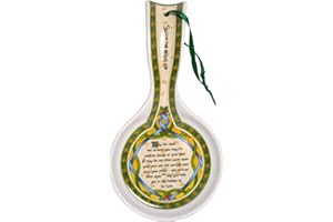 Royal Tara New Bone China Traditional Irish Blessing Spoon Rest with Celtic Design