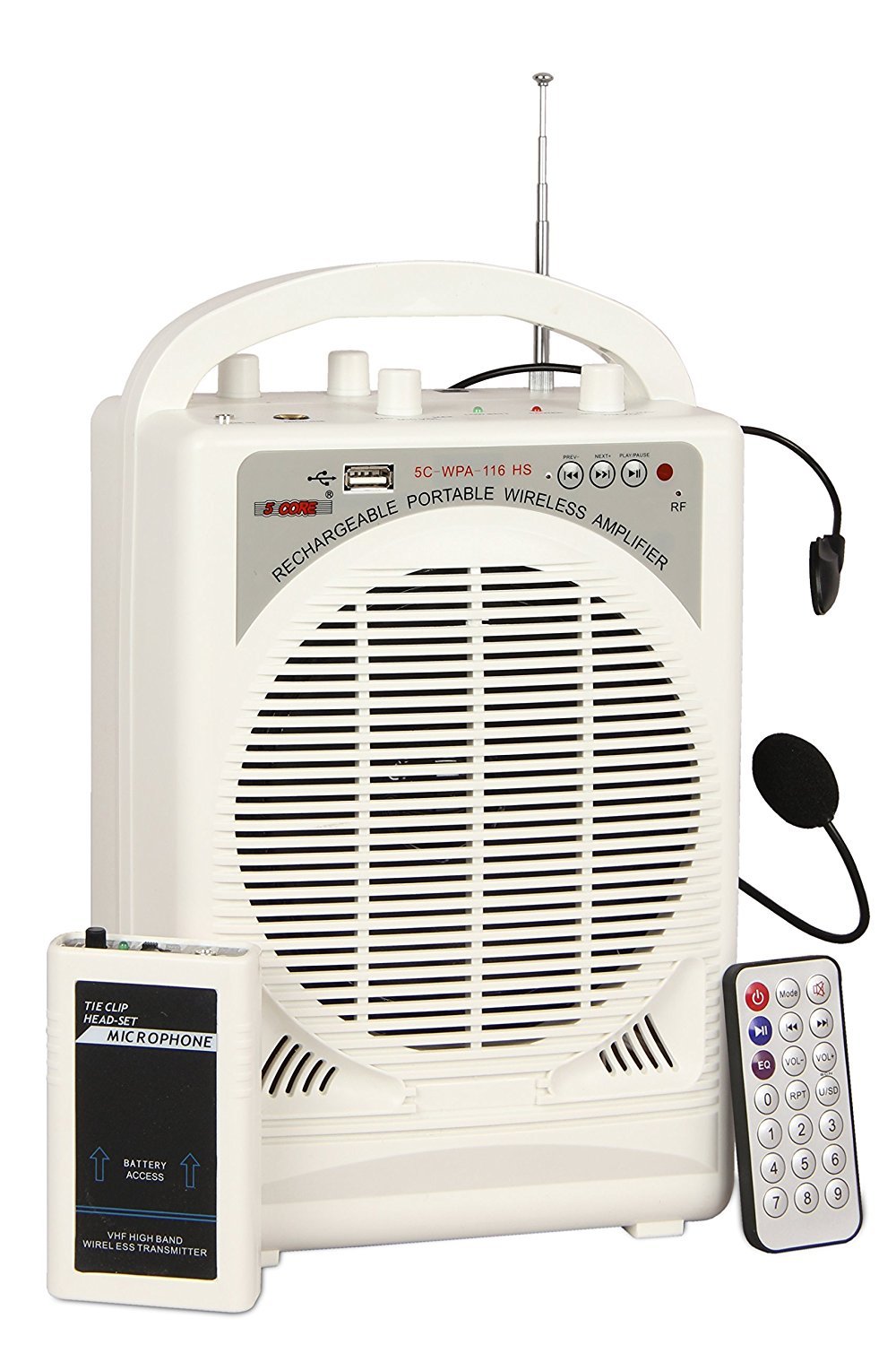 rechargeable portable wireless amplifier