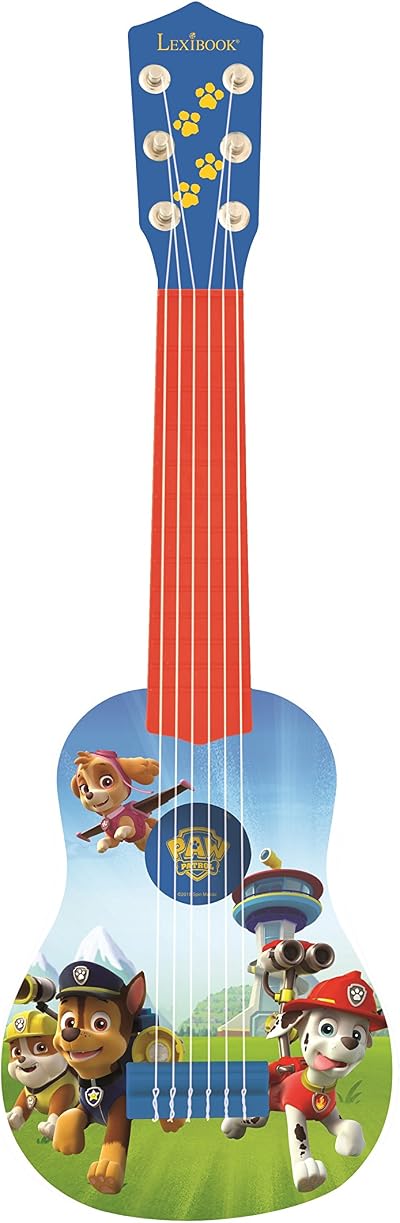 Lexibook Paw Patrol My First Guitar 21 Inch 6 Nylon Strings Blue Red K200PA