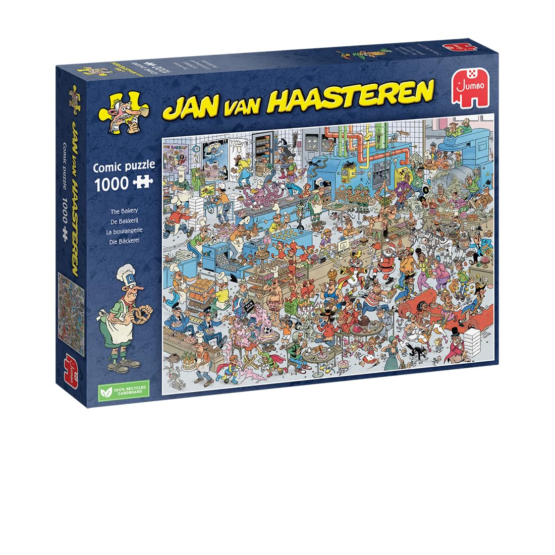 Jan van Haasteren The Bakery | Jigsaw Puzzle For Adults 1000 Pieces | 68 x 49cm Puzzle | Jumbo