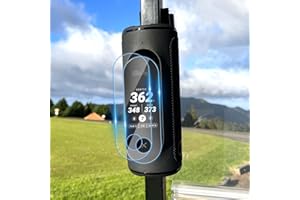 Karltys 2-Pack Screen Protector for Blue Tees Golf Player+ GPS Speaker — Tempered Glass, HD Clear, Anti-Scratch Screen Protec