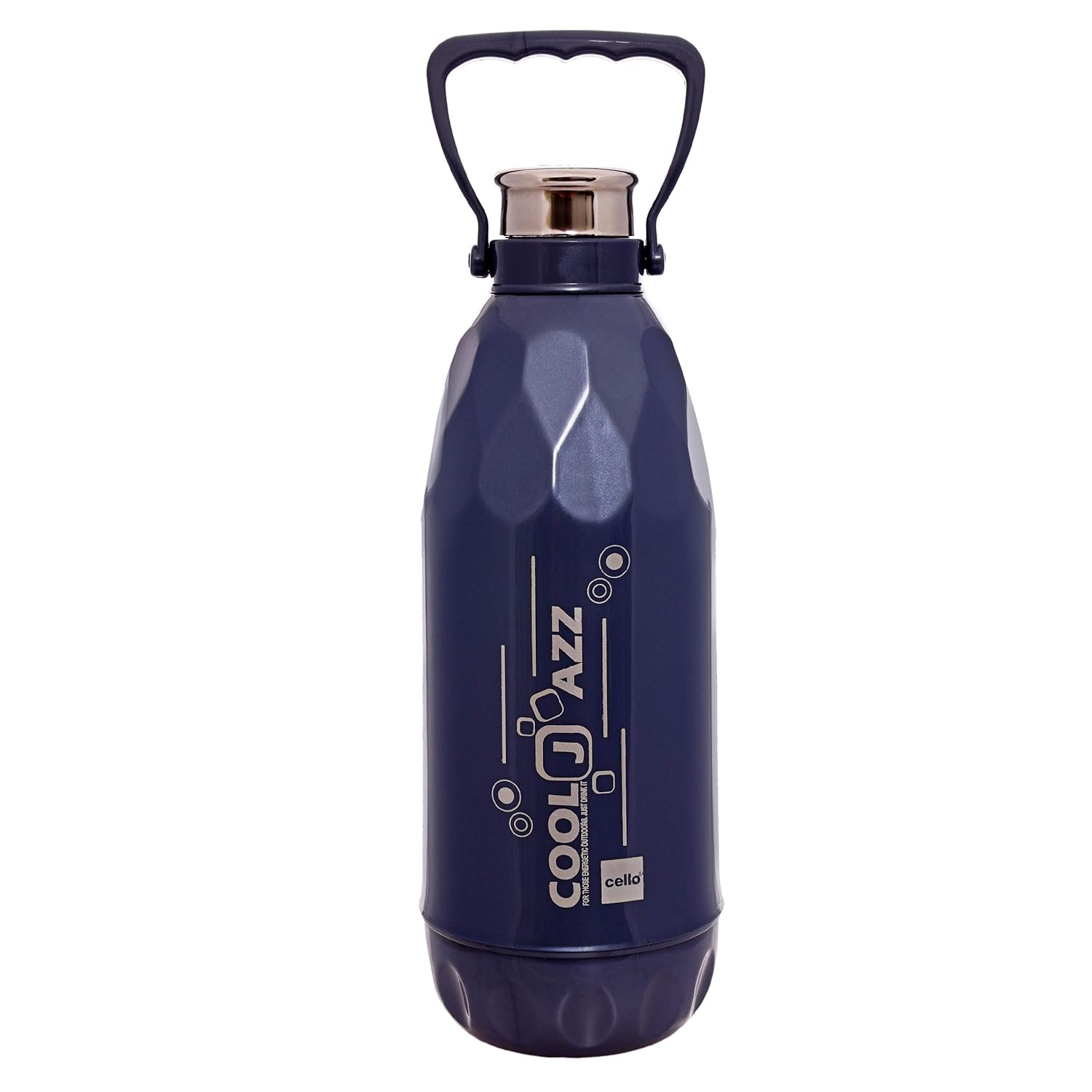 Buy Cello Cool Jazz Insulated Water Bottle, 1.5 Litre, Blue Online at