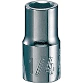 CRAFTSMAN Shallow Socket, SAE, 1/4-Inch Drive, 1/4-Inch, 6-Point (CMMT43493)