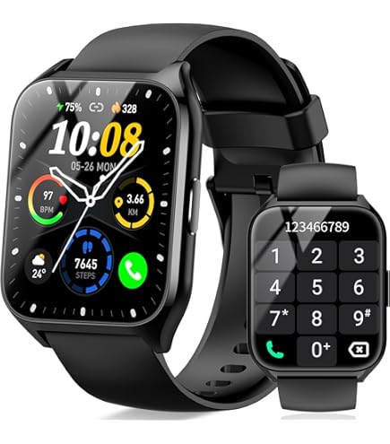 Amazon.com: Smart Watch (Answer/Make Calls), 1.96
