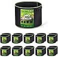 Delxo 20-Pack 3 Gallon Grow Bags Heavy Duty Aeration Fabric Pots Thickened Nonwoven Fabric Pots Plant Grow Bags