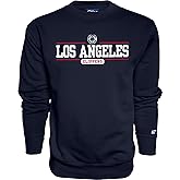 Blue 84 NBA unisex-adult Nba Officially Licensed Crewneck Sweatshirt Varsity