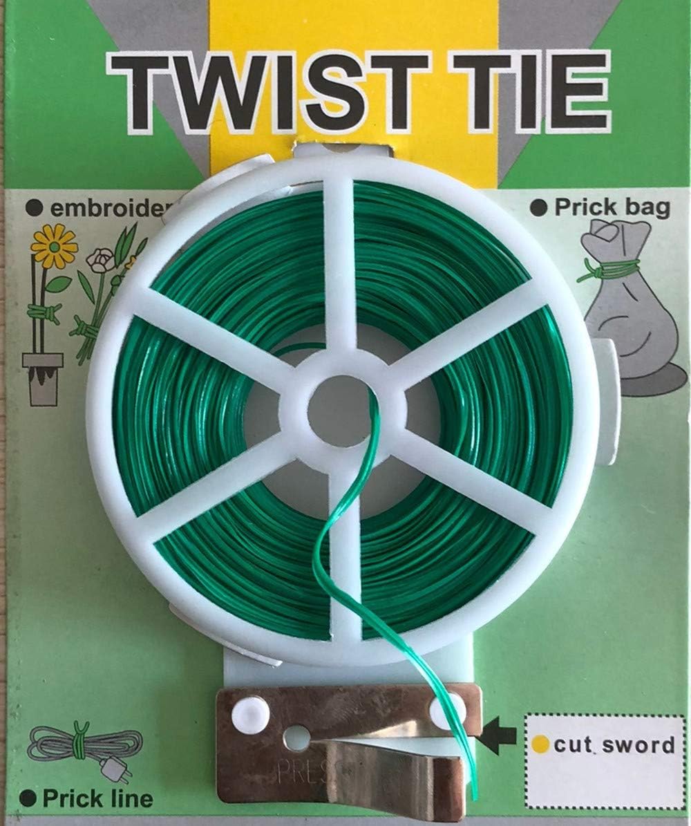 MultiPurpose 328 feet Garden Twist Ties Plant Twist Ties