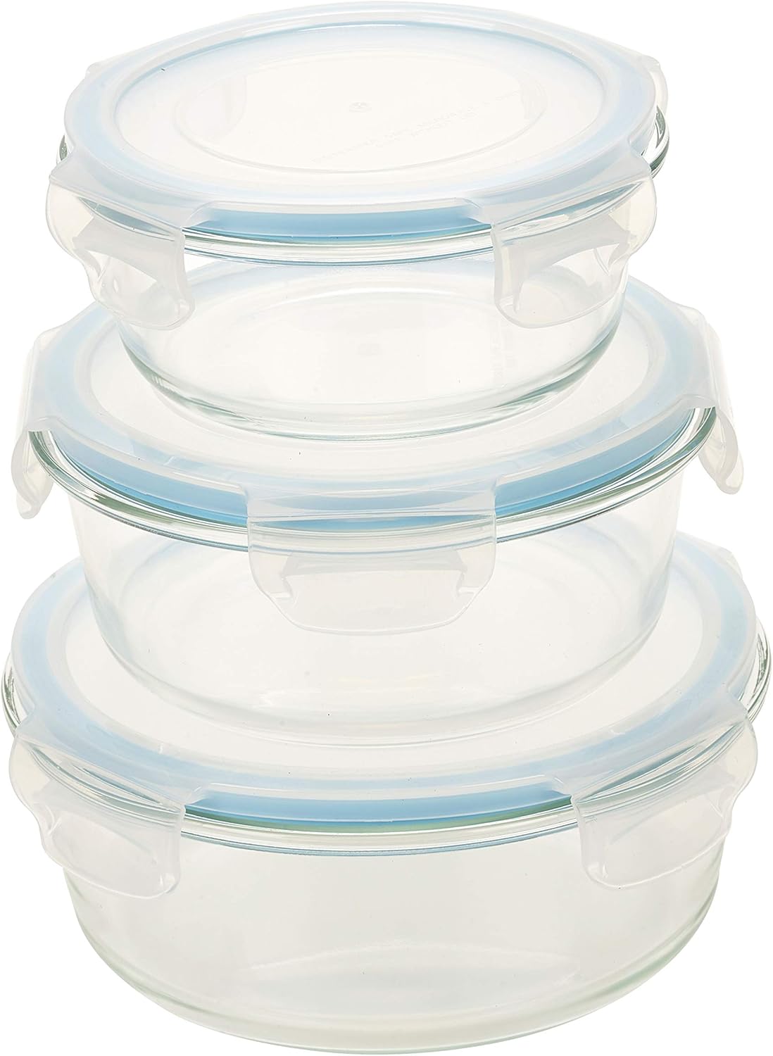 Amazon.de: Homiu Glasbehälter für Lebensmittel mit Deckel Backofen Geschirrspüler Mikrowelle ...