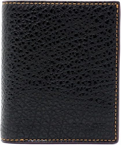 Amazon コーチ Coach 財布 メンズ 二つ折り財布 レザー ブラック 119blk アウトレット品 並行輸入品 Coach コーチ 財布