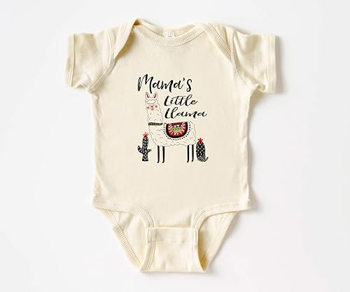 llama onesie baby
