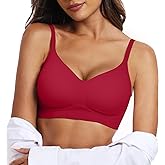 OEAK Womens Wireless Bras Comfortable Push Up Bra No Underwire Bra Full Support Lift Bralette Everyday Seamless Tshirt Bras