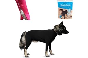 Shed Defender Sport Dog Onesie for Dog Shedding, Seen on Shark Tank, Lightweight Breathable, Bodysuit for Dogs, Pet Jumpsuit, Dog Body Suit, Shed Shirt, Full Body Shed Suit, Hot Spots, Vet Approved