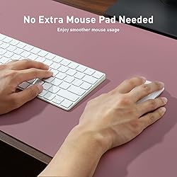 Aothia Leather Office Desk Mouse Pad