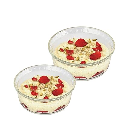 Cello Prego Glass Dish Set, Set of 2, Clear