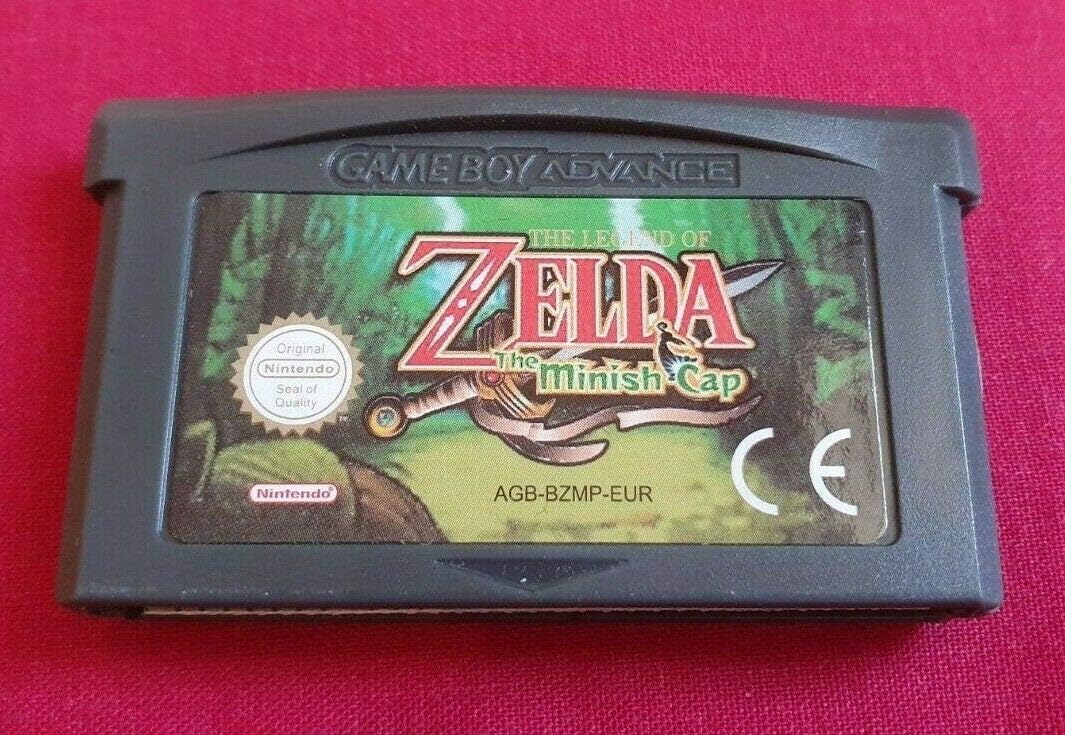 Game cartridges - the legend of Zelda - Zelda the Minish Cap shrink cap For Nintendo GBA SP