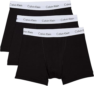 Calvin Klein Herren 3er Pack Boxershorts Trunks Unterwäsche