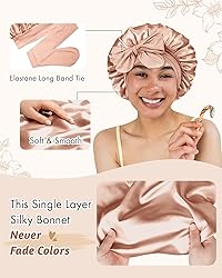BONNET QUEEN Silk Bonnet for Sleeping Women Satin