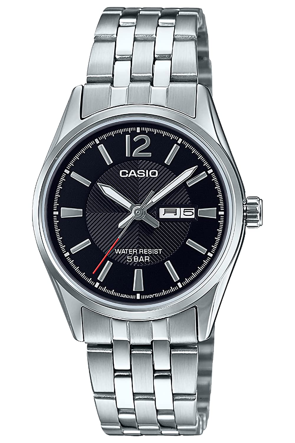 CASIO(カシオ) LTP-1335 Watch, Casio Collection, Black, 1 piece, Newest model