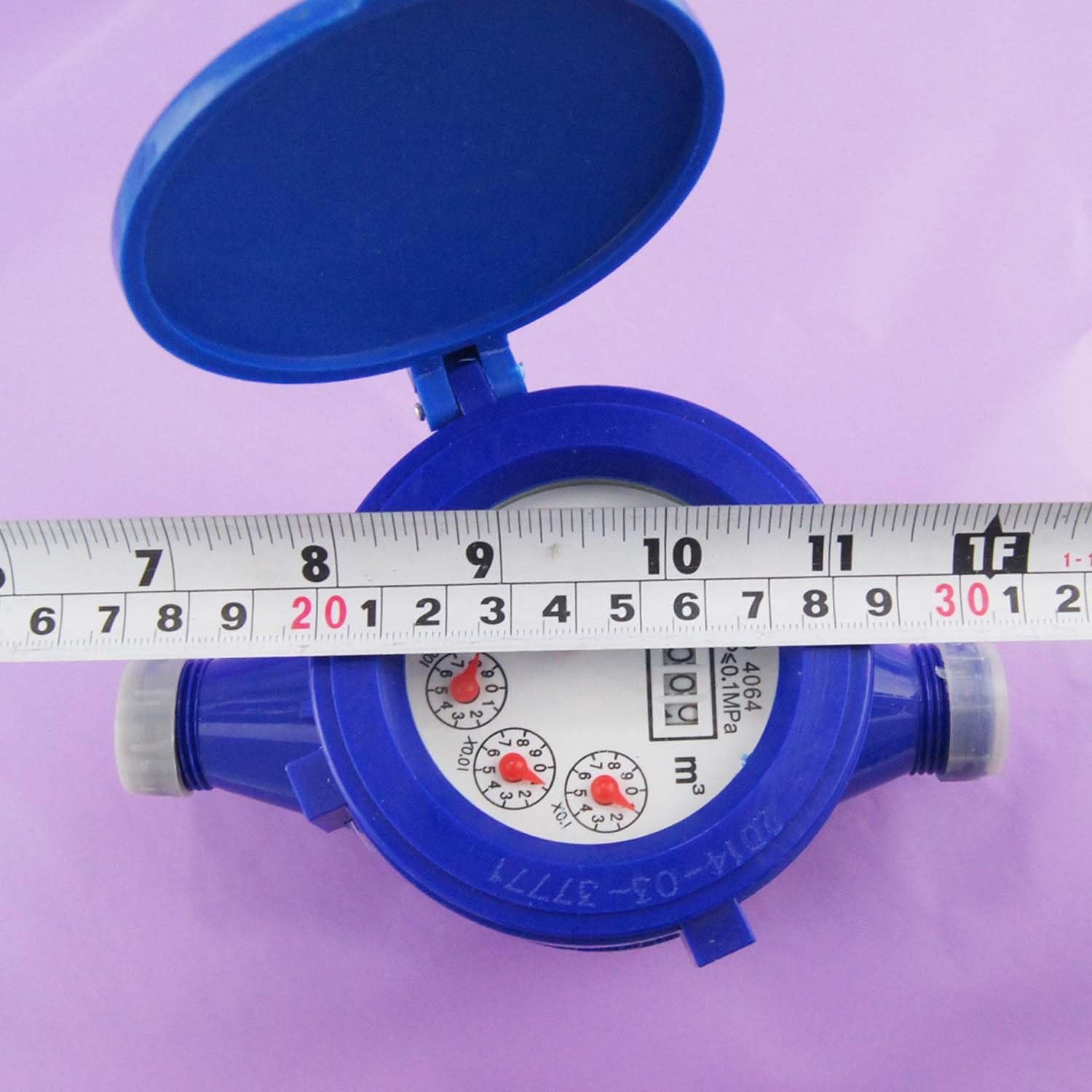 KATSU Tools Plastic Economy Garden Water Flow Measuring Meter 15MM Cold Dry Counter 15180516 - Image 4