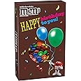 M&M'S Milk Chocolate Candy Happy Birthday Card and Gift Box All in One Birthday Present for All Ages, 10 Oz Box