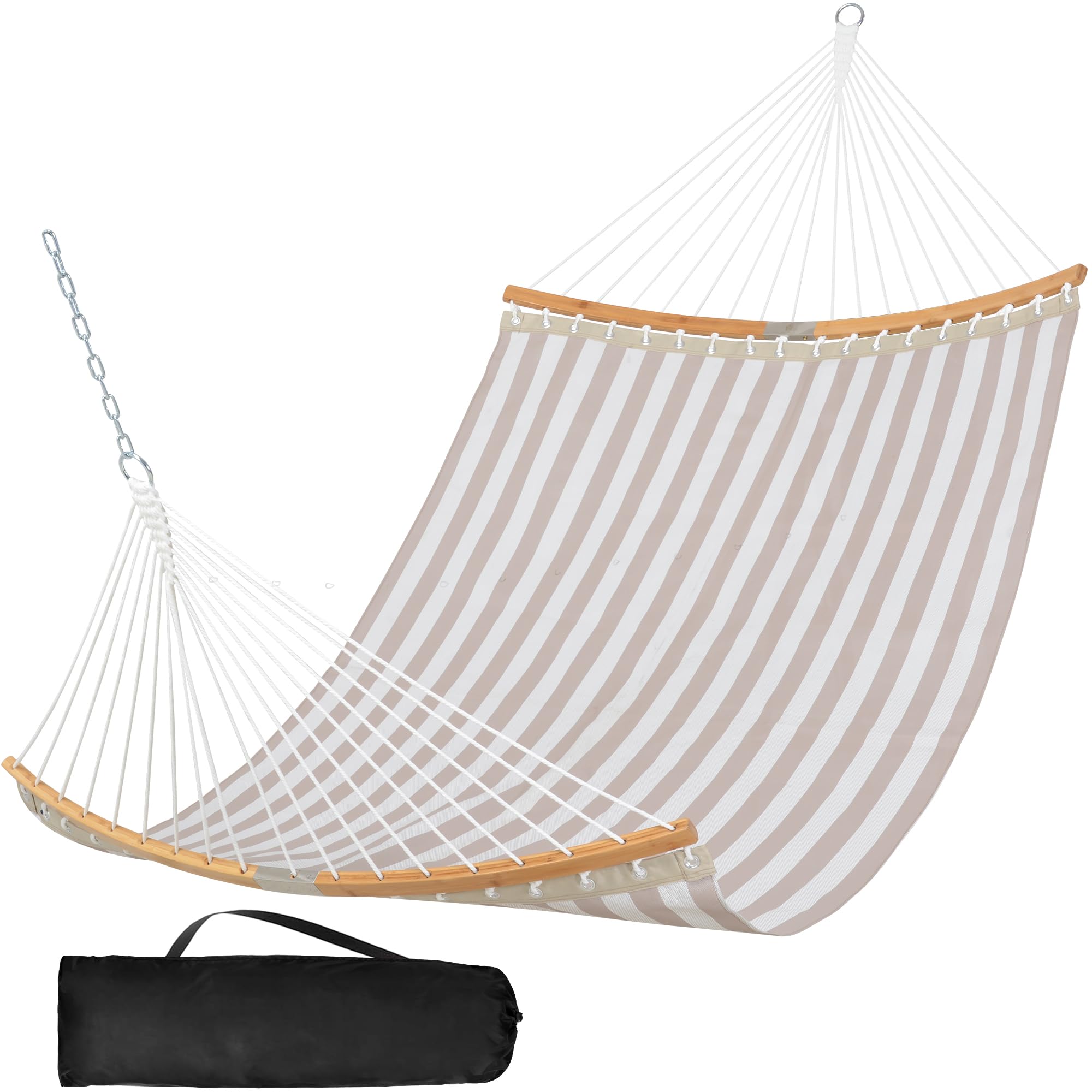 SUNCREAT Hammocks 14 FT Quick Dry Hammock Double Size with Spreader Bar