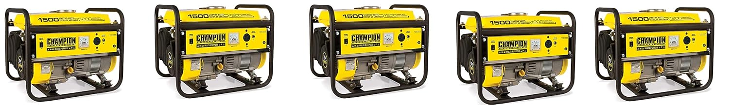 Amazon.com: Champion generador portátil de 1200 vatios ...