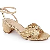 Jewel Badgley Mischka Hudson Pleated Sandal