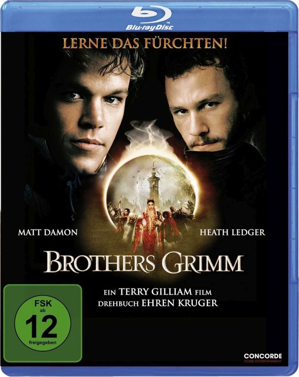Brothers Grimm Blu Ray Amazon De Heath Ledger Matt Damon Lena Headey Peter Stormare Monica Bellucci Jonathan Pryce Terry Gilliam Heath Ledger Matt Damon Dvd Blu Ray