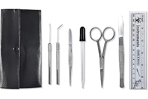 DR Instruments Intermediate Dissection Kit - Stainless Steel - Kit 62 - Single Fold Case