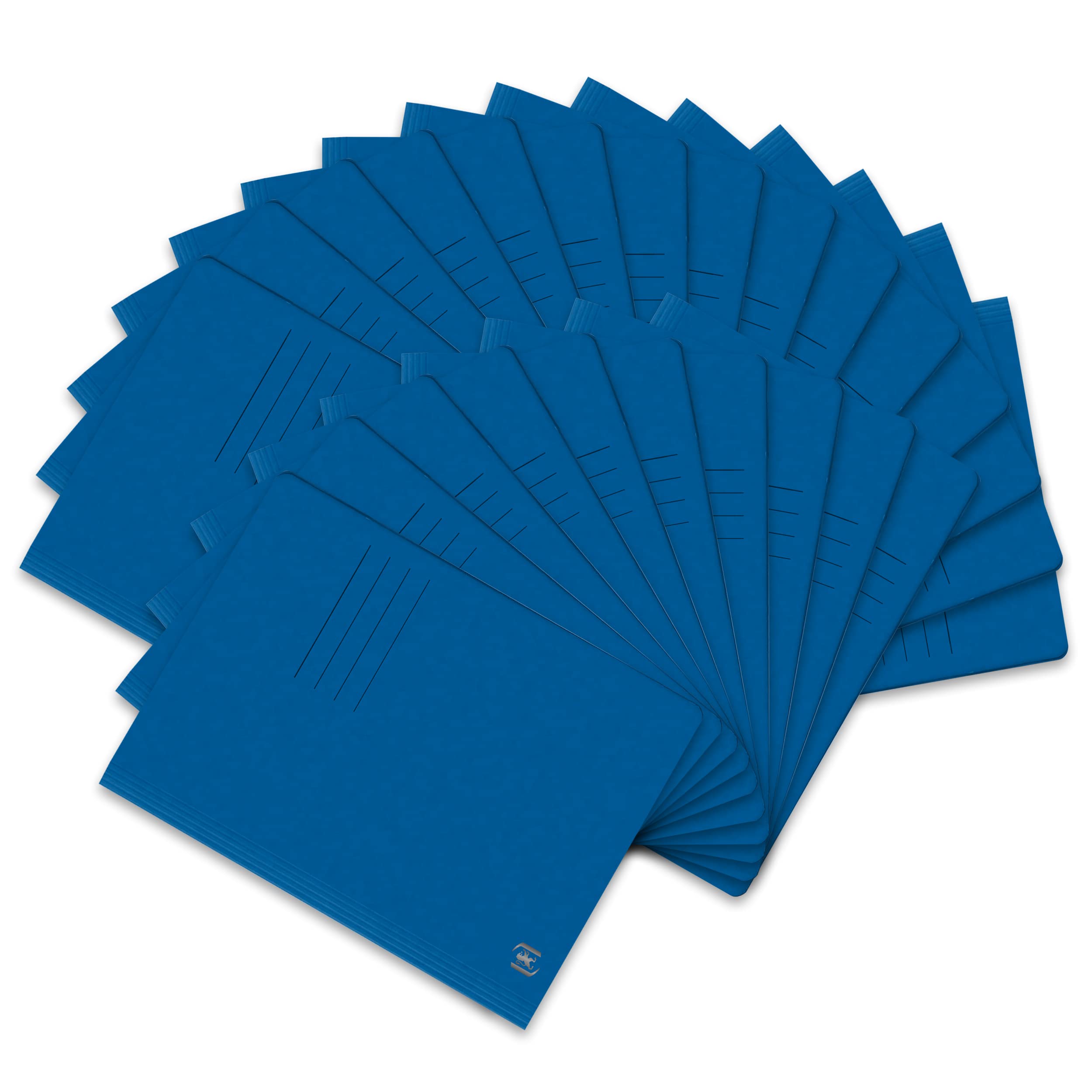Oxford Top Fil+ 400116200 File Folder Extra-Strong 390 g Cardboard Pack of 25 DIN A4 Blue
