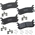 Bendix Premium SBC636 Ceramic Rear Brake Pads for Ford Escort 2003-1997, Mazda Miata 1997-1994, Miata 2005-1999, Protege 1998-1995, Mercury Tracer 1999-1997