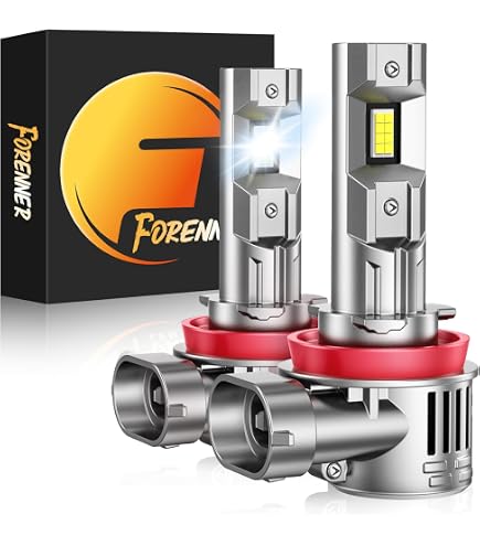 thumbnail image 2 of H8/H11 Fog Light Bulbs For Nissan Rogue 2008-2022 - 6000K White 300% Brighter 2 of 14