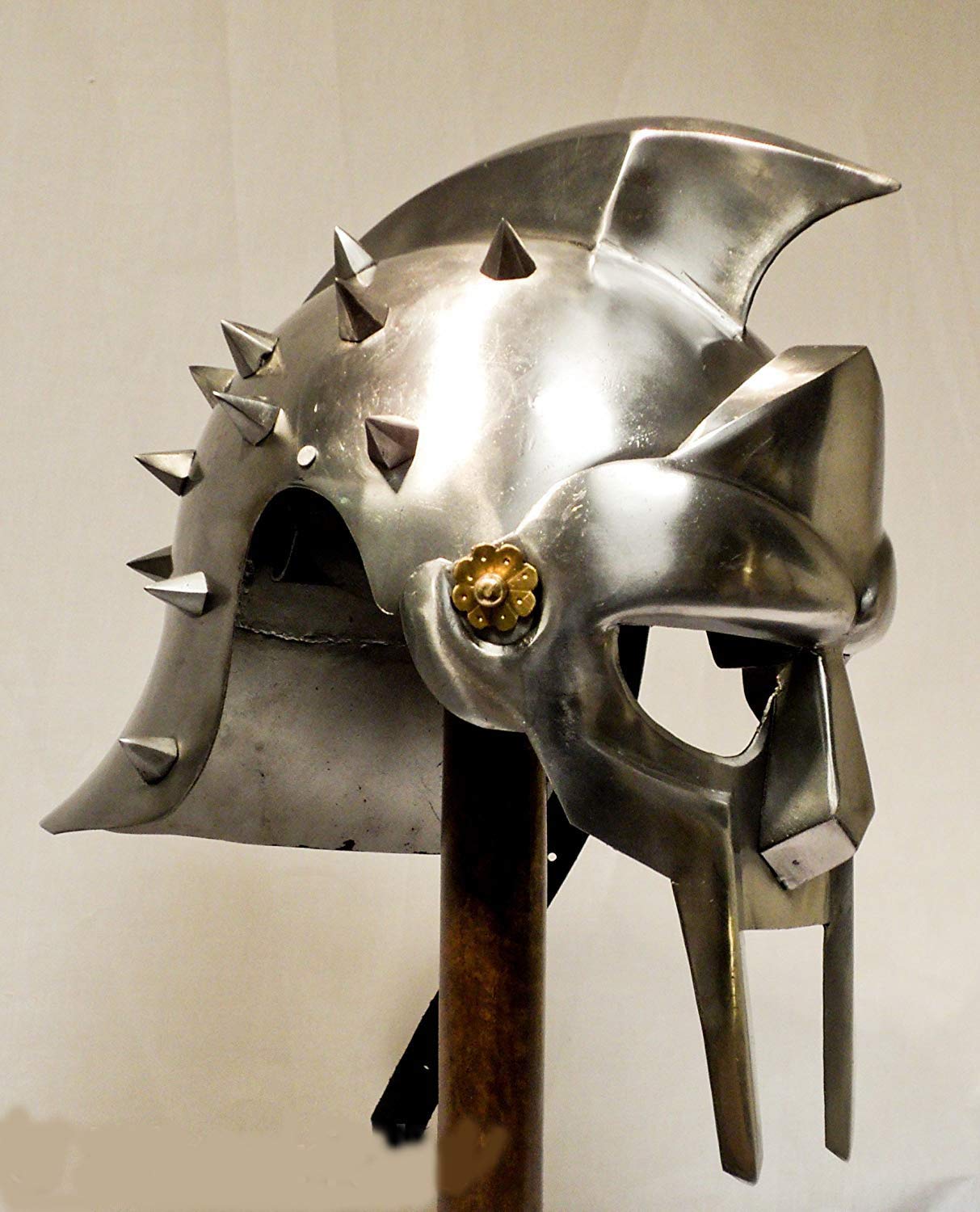 Gladiator Maximus Helmet halloween costumes(with liner) larp/role-play/fancy-dress/theatre