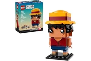 LEGO Brickheadz One Piece Monkey D. Luffy Figure 40799
