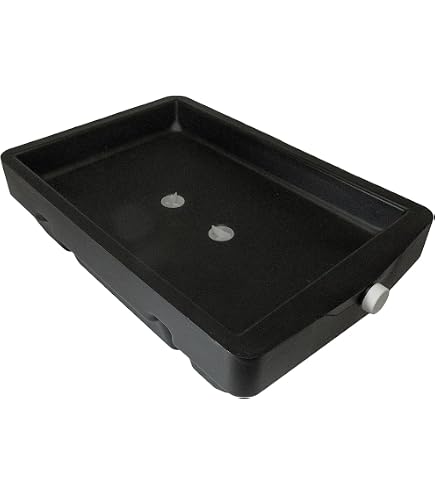 Funnel King 32970 Geschlossene Ablaufpfanne, 23 Quart – Robustes Polyethylen, Chemikalienbeständig