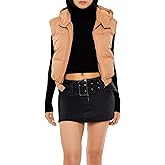 Forever 21 womens Cropped Hooded Puffer Vest