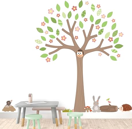 woodland theme wall stickers