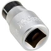 Ko-ken 3137 3/8 Sq. Dr. Adaptor 1/4 For 1/4H Bit Length 30mm