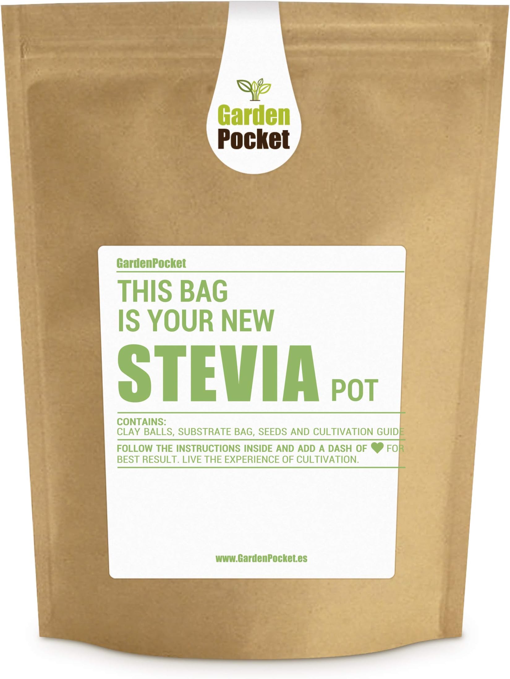 Garden Pocket - STEVIA - Seed Growing Bag