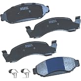 Bendix Premium SBM375 Semi-Metallic Front Brake Pads for Ford E-150 Econoline 1993-1987, E-150 Econoline Club Wagon 1993-1987, F-150 1993-1986