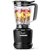 nutribullet SmartSense 5-speed, full-size blender, 1400 Watt- Matte Black