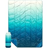 Rumpl Travel Puffy Blanket, Ultra-Packable Travel-Size Warmth and Comfort, Deepfoam Fade