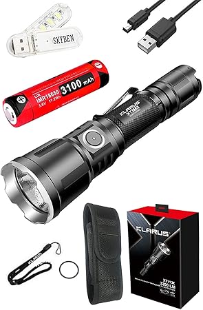 Amazon Klarus Xt11x Led懐中電灯 最大30ルーメン ハンディライト フラッシュライト6つ配光モード Ipx8防水 充電式 タクティカル活動 防災 アウトドア用 Klarus ハンディライト
